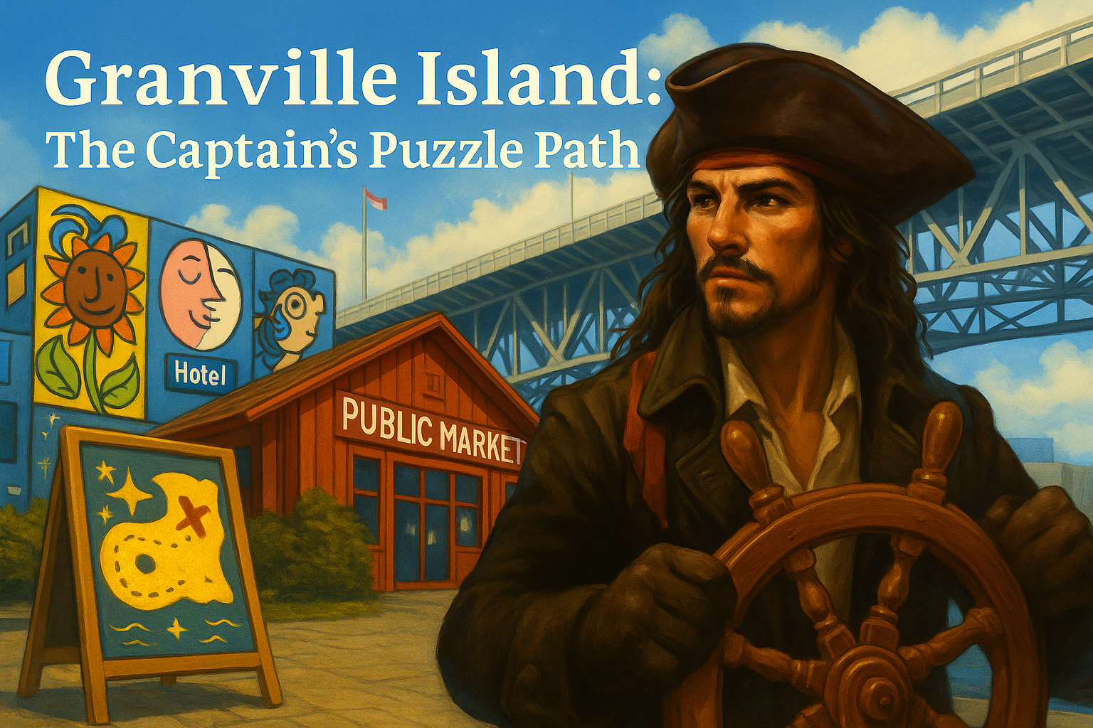 Granville Island: The Captain’s Puzzle Path